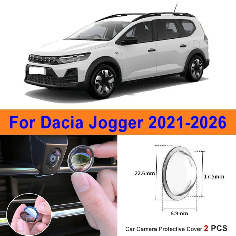 360 Reverse Image Car Camera Cover Anti-Scratch PC Lens Protector Stickers For Dacia Jogger 2021-2026 2Pcs
360 Reverse Image Car Camera Cover Anti-Scratch PC Lens Protector Stickers For Dacia Jogger 2021-2026 2Pcs