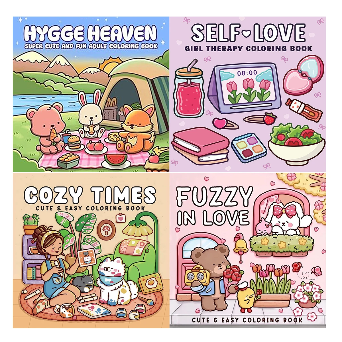 Книжки-раскраски Hygge Heaven, спокойные сцены, легкая окраска, для дома, родителей - ребенок своими руками, расслабление, без ветра, повышение творчества
Книжки-раскраски Hygge Heaven, спокойные сцены, легкая окраска, для дома, родителей - ребенок своими руками, расслабление, без ветра, повышение творчества
