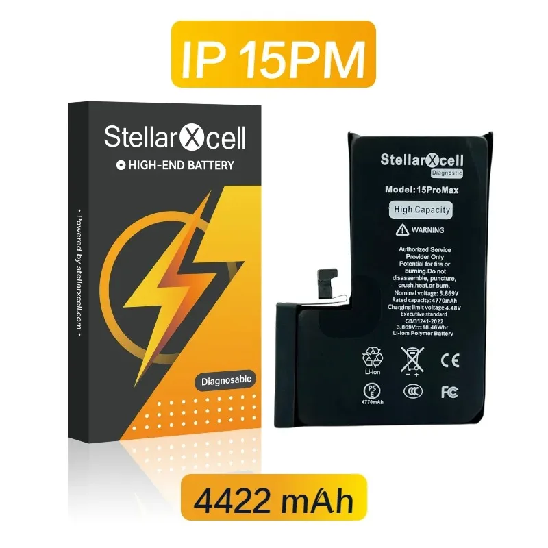 StellarXcell Diagnostic Battery show genuine battery no pop up for iphone 15 Pro max 15Plus 15Pro max battery replacement
StellarXcell Diagnostic Battery show genuine battery no pop up for iphone 15 Pro max 15Plus 15Pro max battery replacement