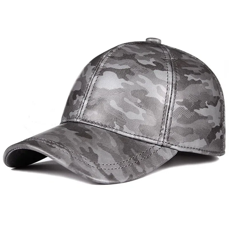 Autumn Winter New Sheepskin Warm Baseball Caps For Men Personality Printed Camouflage Genuine Leather Cap Golf Hat Snapback Cap
Autumn Winter New Sheepskin Warm Baseball Caps For Men Personality Printed Camouflage Genuine Leather Cap Golf Hat Snapback Cap