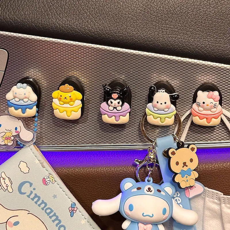5Pcs Kuromi My Melody Car Hook Keychain Pendant Kawaii Sanrio Car Adhesive Style Small Hook Car Decorative Accessories Gifts
5Pcs Kuromi My Melody Car Hook Keychain Pendant Kawaii Sanrio Car Adhesive Style Small Hook Car Decorative Accessories Gifts