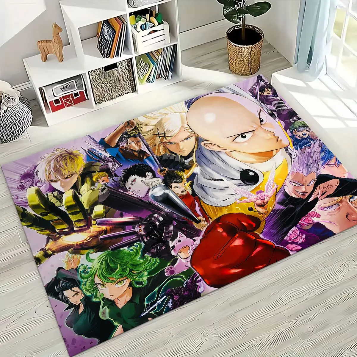 Anime One Punch Man Saitama Cartoon Cartoon Rug for Bedroom Living Room Sofa Home Doormat Decor,Kids Play Non-slip Floor Mat
Anime One Punch Man Saitama Cartoon Cartoon Rug for Bedroom Living Room Sofa Home Doormat Decor,Kids Play Non-slip Floor Mat