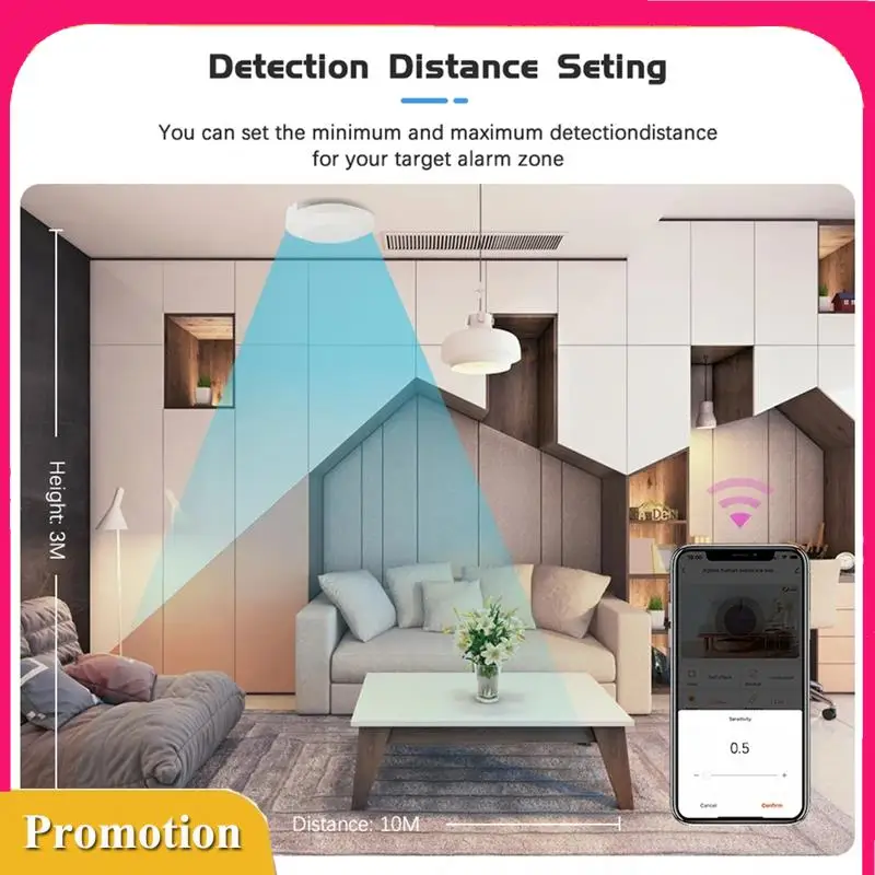 Best Pick Mmwave Radar Smart Human Presence Sensor Reliable Performance Energy Saving Easy Installation Smart Life Zigbee Tuya(C
Best Pick Mmwave Radar Smart Human Presence Sensor Reliable Performance Energy Saving Easy Installation Smart Life Zigbee Tuya(C