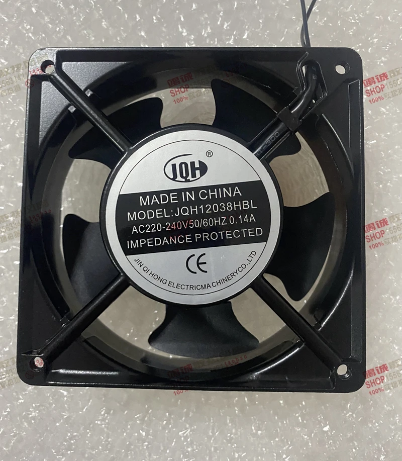 JQH12038HBL AC 220 В-240 В 0,14 А 120x120x38 мм 2-проводной охлаждающий вентилятор для сервера
JQH12038HBL AC 220 В-240 В 0,14 А 120x120x38 мм 2-проводной охлаждающий вентилятор для сервера