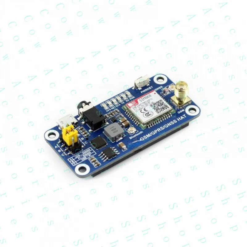 PP+ GSM GPRS GNSS Bluetooth HAT for RPi SIM868 Onboard CP2102 1.8V/3V
PP+ GSM GPRS GNSS Bluetooth HAT for RPi SIM868 Onboard CP2102 1.8V/3V