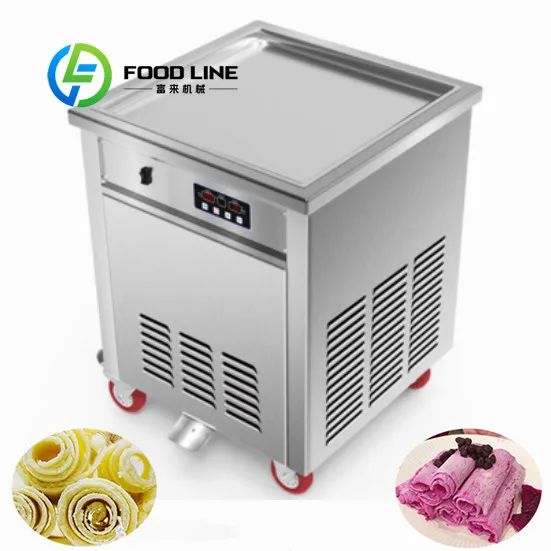 Single Pan Thai Ice Cream Roll Maker Space Saving Structure Ideal For Narrow Store Counter And Mobile Snack Cart Matching
Single Pan Thai Ice Cream Roll Maker Space Saving Structure Ideal For Narrow Store Counter And Mobile Snack Cart Matching