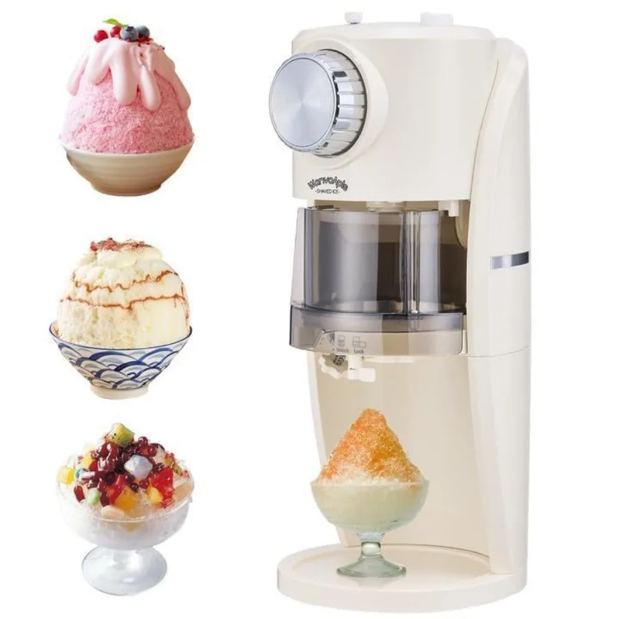Wanvoapls Shaved Ice Machine - Snow Cone Machine for Homemade Shaved Ice, Snow Cones, Slushie Ice Shaver With Stainless Steel B
Wanvoapls Shaved Ice Machine - Snow Cone Machine for Homemade Shaved Ice, Snow Cones, Slushie Ice Shaver With Stainless Steel B