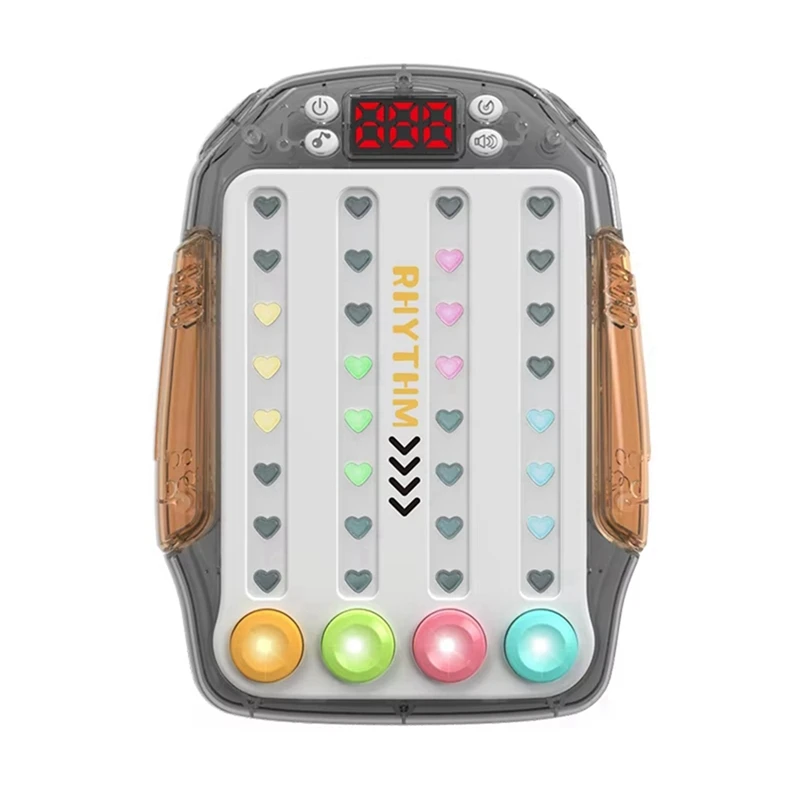 L81A 2025-Quick Push Game Eye Sensory Console Multiplayer Versus Board Game Dance Master Handheld Gamepad Hand Training Toy
L81A 2025-Quick Push Game Eye Sensory Console Multiplayer Versus Board Game Dance Master Handheld Gamepad Hand Training Toy