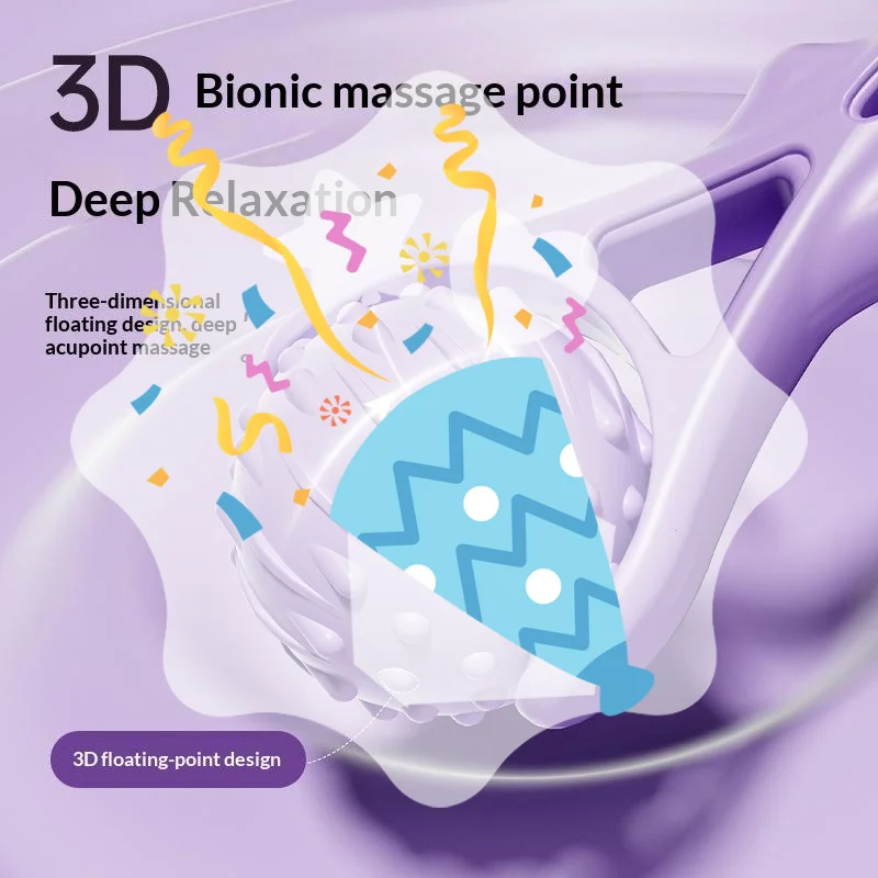 Handheld Roller Massager Design Easy Use Point Massage Relieve Body Fatigue Promote Massager Yoga Ball Portable Portable Arm Leg
Handheld Roller Massager Design Easy Use Point Massage Relieve Body Fatigue Promote Massager Yoga Ball Portable Portable Arm Leg