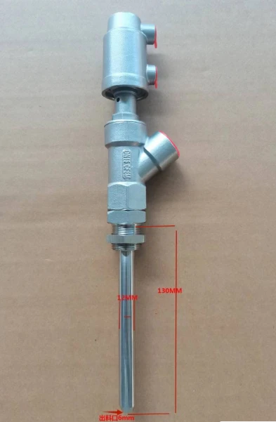 Противокапельный пневматический клапан для наполнения из нержавеющей стали DN15 с насадкой для системы линейного наполнения
Противокапельный пневматический клапан для наполнения из нержавеющей стали DN15 с насадкой для системы линейного наполнения