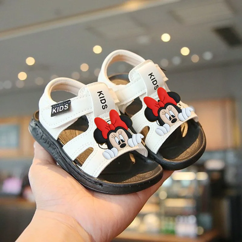Disney Mickey Mouse Casual Shoes Baby Cartoon Sandals Beach Shoes boy girl Summer New Non-slip Soft-soled Toddler Shoes
Disney Mickey Mouse Casual Shoes Baby Cartoon Sandals Beach Shoes boy girl Summer New Non-slip Soft-soled Toddler Shoes