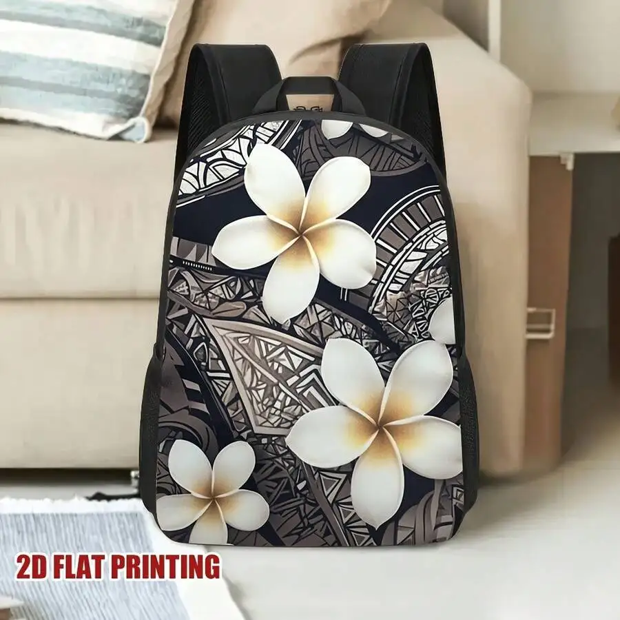 Floral Pattern Backpack With Geometric Design, Practical For Travel Shopping
Floral Pattern Backpack With Geometric Design, Practical For Travel Shopping