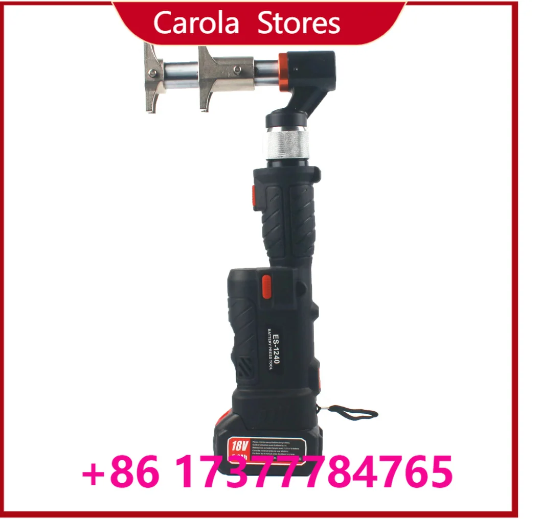 ES-1240 18V Powered 2-in-1 Axial Press & Pipe Expanding Tool,18KN Hydraulic for 16-32mm PEX PAP Multi-Layer Composite
ES-1240 18V Powered 2-in-1 Axial Press & Pipe Expanding Tool,18KN Hydraulic for 16-32mm PEX PAP Multi-Layer Composite