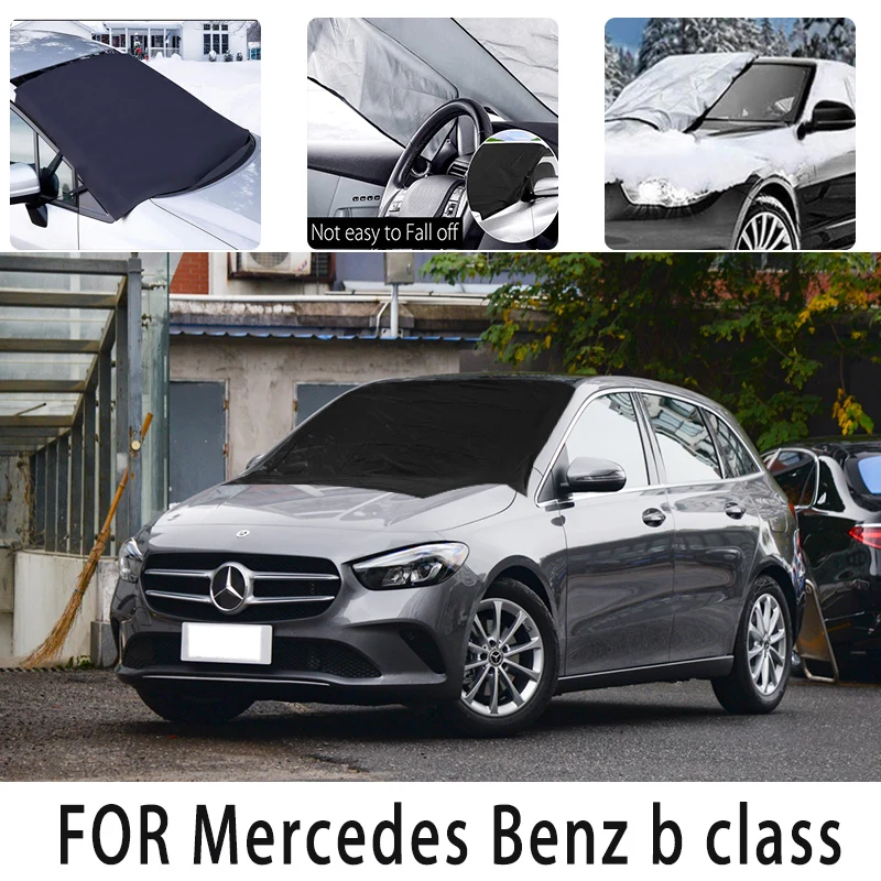Car snow cover for Mercedes Benz b class Snowblock heat insulation sunshade Antifreeze wind Frost prevention car accessories
Car snow cover for Mercedes Benz b class Snowblock heat insulation sunshade Antifreeze wind Frost prevention car accessories
