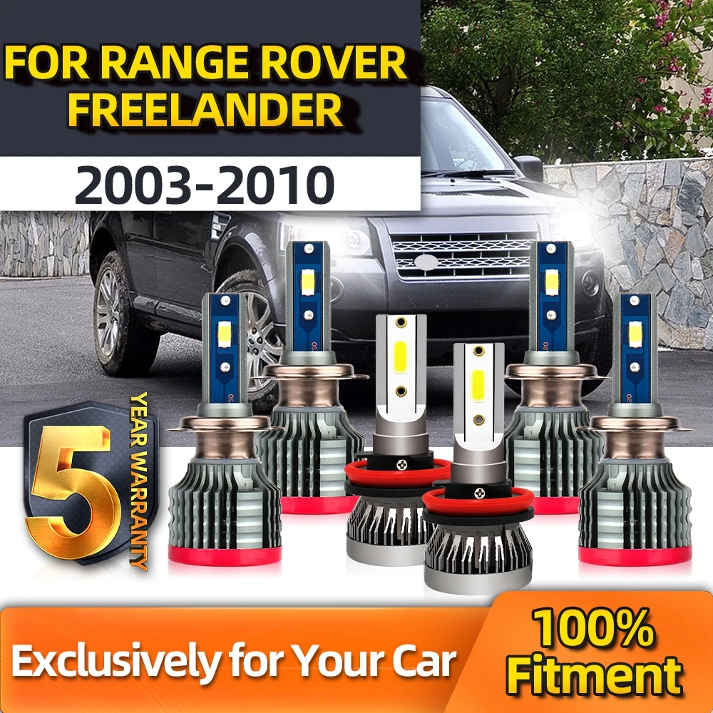 Crossfox For Range Rover Freelander 110w High Power High Beam H7 Low Beam H7 Car LED Lamp with CSP Fog Lamp H11 Year 2003-2010
Crossfox For Range Rover Freelander 110w High Power High Beam H7 Low Beam H7 Car LED Lamp with CSP Fog Lamp H11 Year 2003-2010