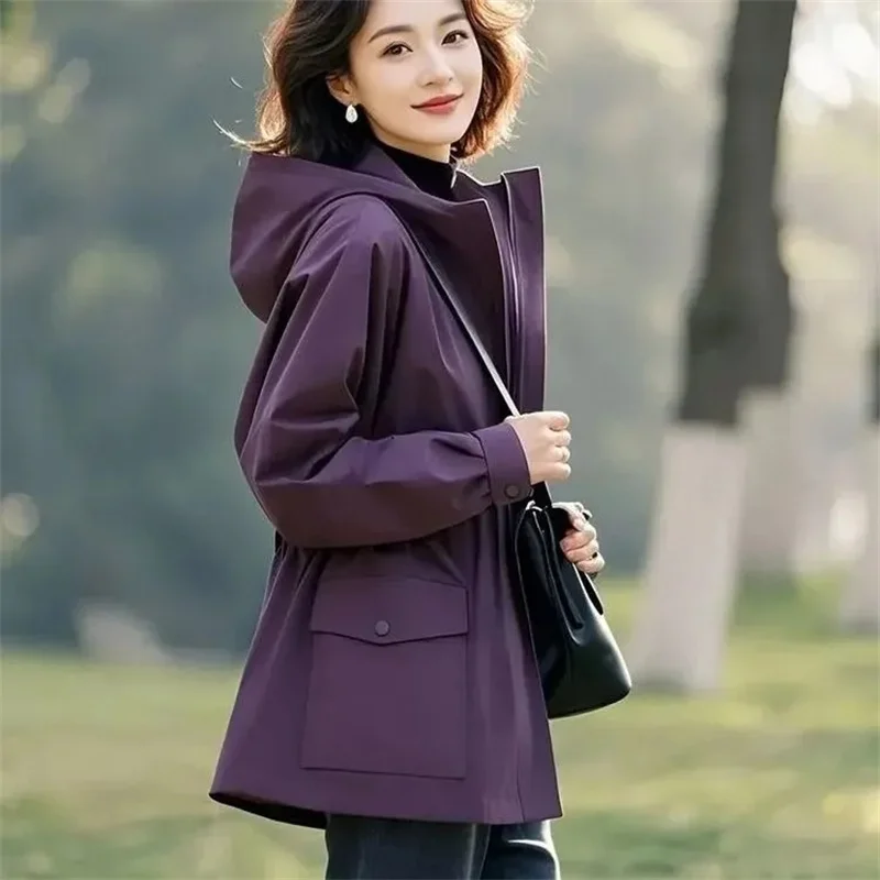 Unique Design Super Beautiful Slim When Worn Alone Retro Hooded Purple 2025 New Style This Year's Popular Explosive Outerwear WF
Unique Design Super Beautiful Slim When Worn Alone Retro Hooded Purple 2025 New Style This Year's Popular Explosive Outerwear WF