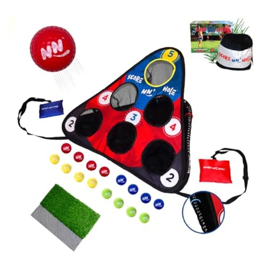 Hole Starter Set | Gifts for Men | Backyard Golf Cornhole Game | Chipping Game Gift | Targets, mats, Foam Golf Balls Included | Accessories for Men
Hole Starter Set | Gifts for Men | Backyard Golf Cornhole Game | Chipping Game Gift | Targets, mats, Foam Golf Balls Included | Accessories for Men