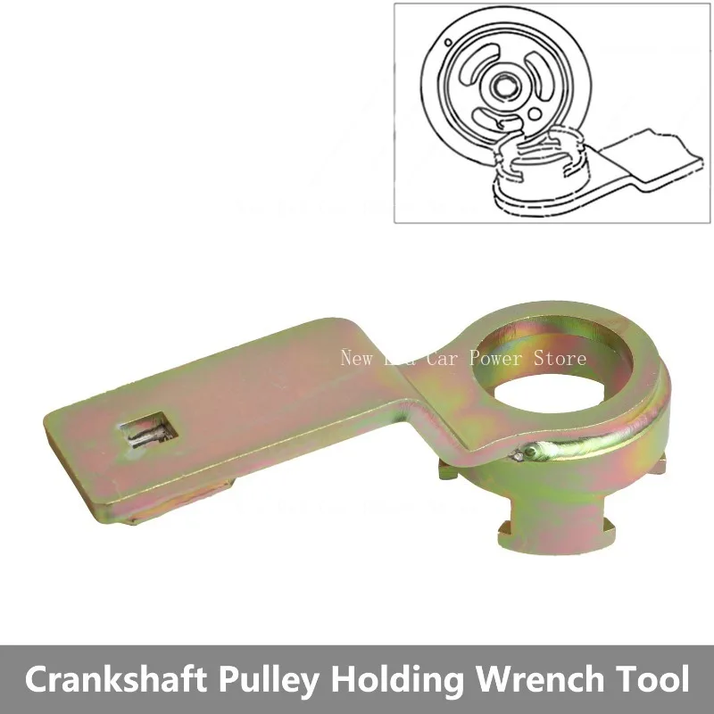 Подходит для дискового ключа с ремнем коленчатого вала, инструмента для синхронизации
Подходит для дискового ключа с ремнем коленчатого вала, инструмента для синхронизации