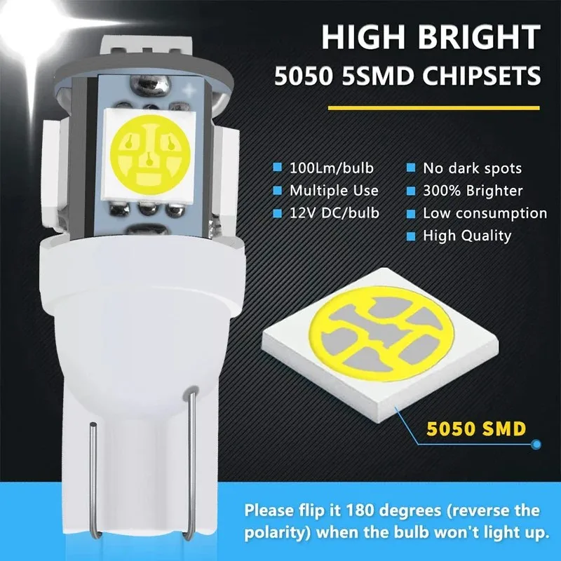 t10 W5W светодиодный автомобильный светильник 5SMD декодер высокой яркости освещение номерного знака внутренний автомобильный потолочный светильник 5050 автомобильный свет белый
t10 W5W светодиодный автомобильный светильник 5SMD декодер высокой яркости освещение номерного знака внутренний автомобильный потолочный светильник 5050 автомобильный свет белый