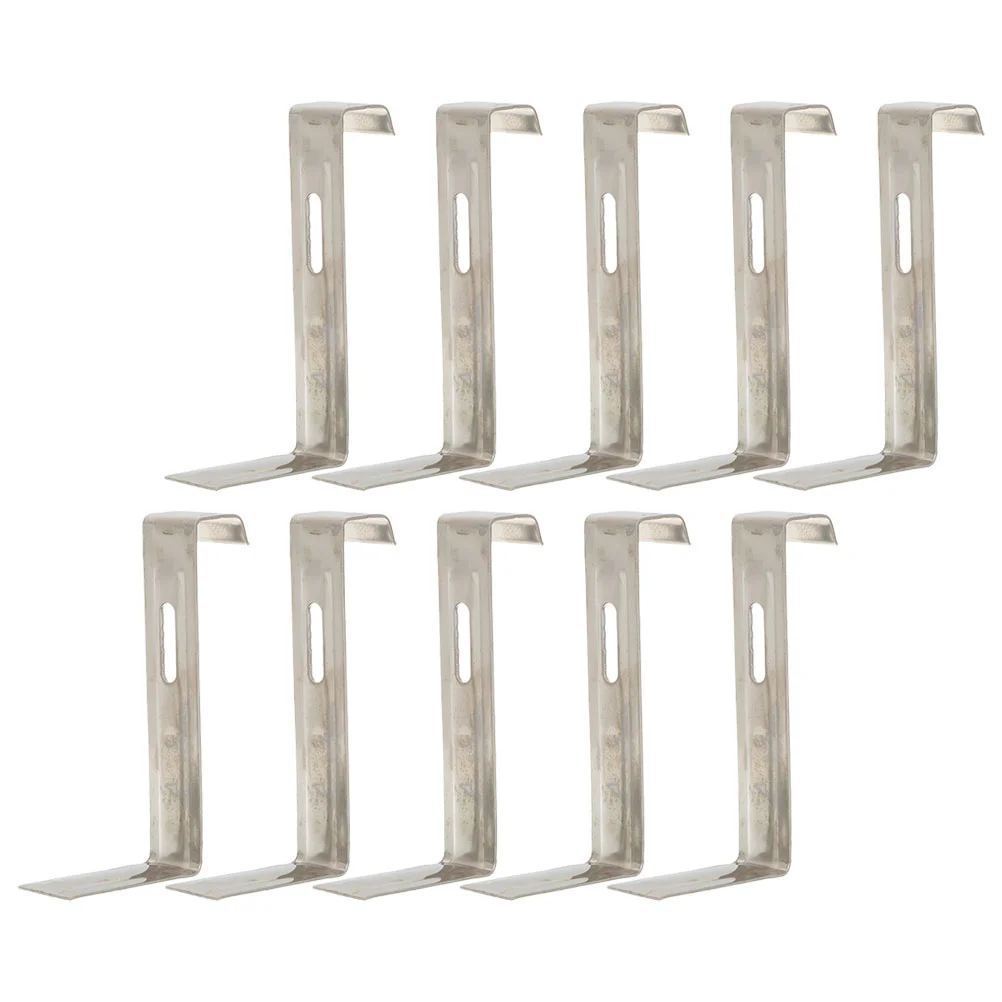 10 Pcs Tile Fixing Hook Clip Part for Roof Iron Home Supplies Replacement Non-slip Clips Metal
10 Pcs Tile Fixing Hook Clip Part for Roof Iron Home Supplies Replacement Non-slip Clips Metal
