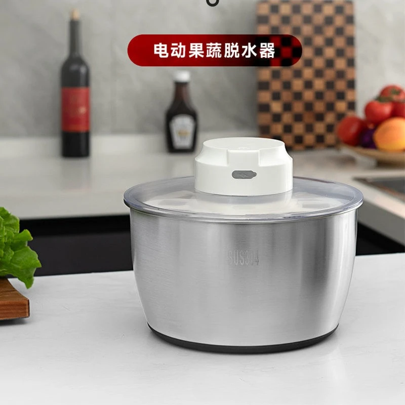 Электрическая нержавеющая сталь для мытья овощей, артефакт, бытовая многофункциональная сушилка для салата, фруктов и овощей, сливная корзина
Электрическая нержавеющая сталь для мытья овощей, артефакт, бытовая многофункциональная сушилка для салата, фруктов и овощей, сливная корзина