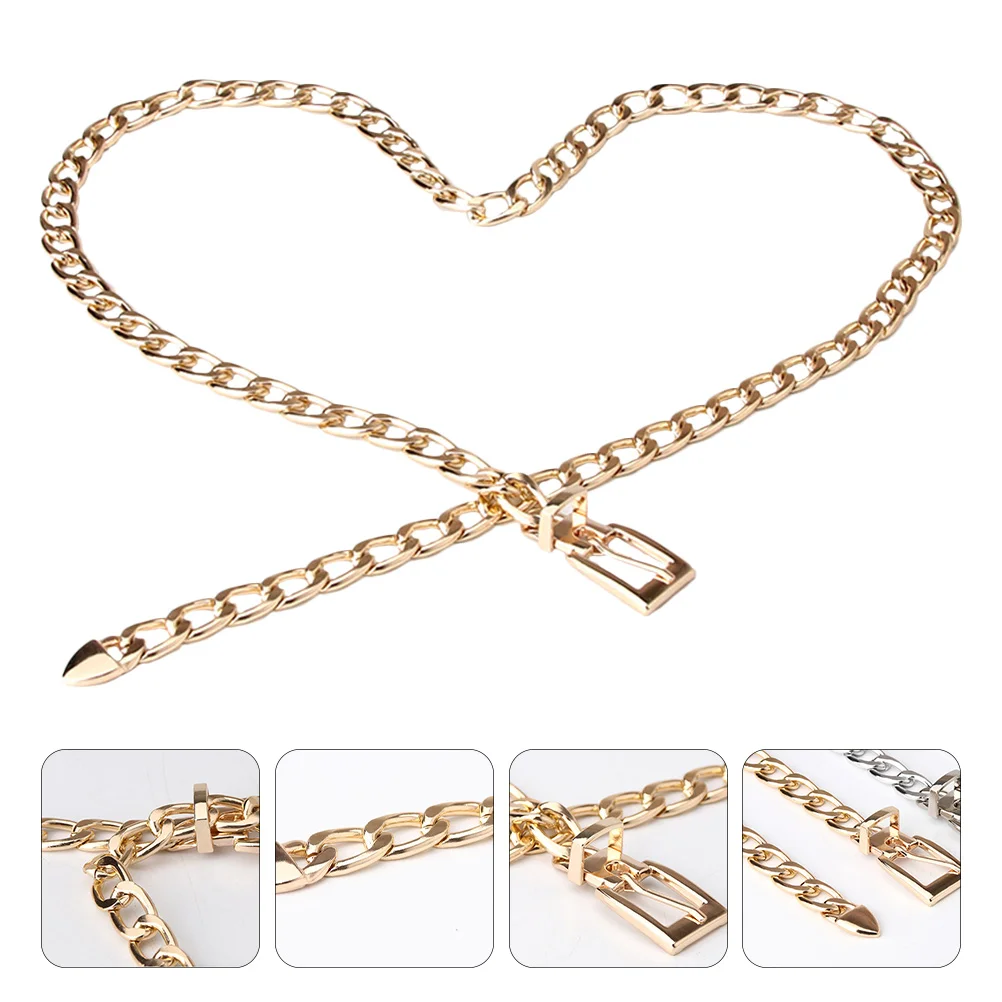 Adjustable Metal Women Belt All match Waistband For Clothes Decorative Chain Clothing Accessory Belts Apparel Accessories
Adjustable Metal Women Belt All match Waistband For Clothes Decorative Chain Clothing Accessory Belts Apparel Accessories
