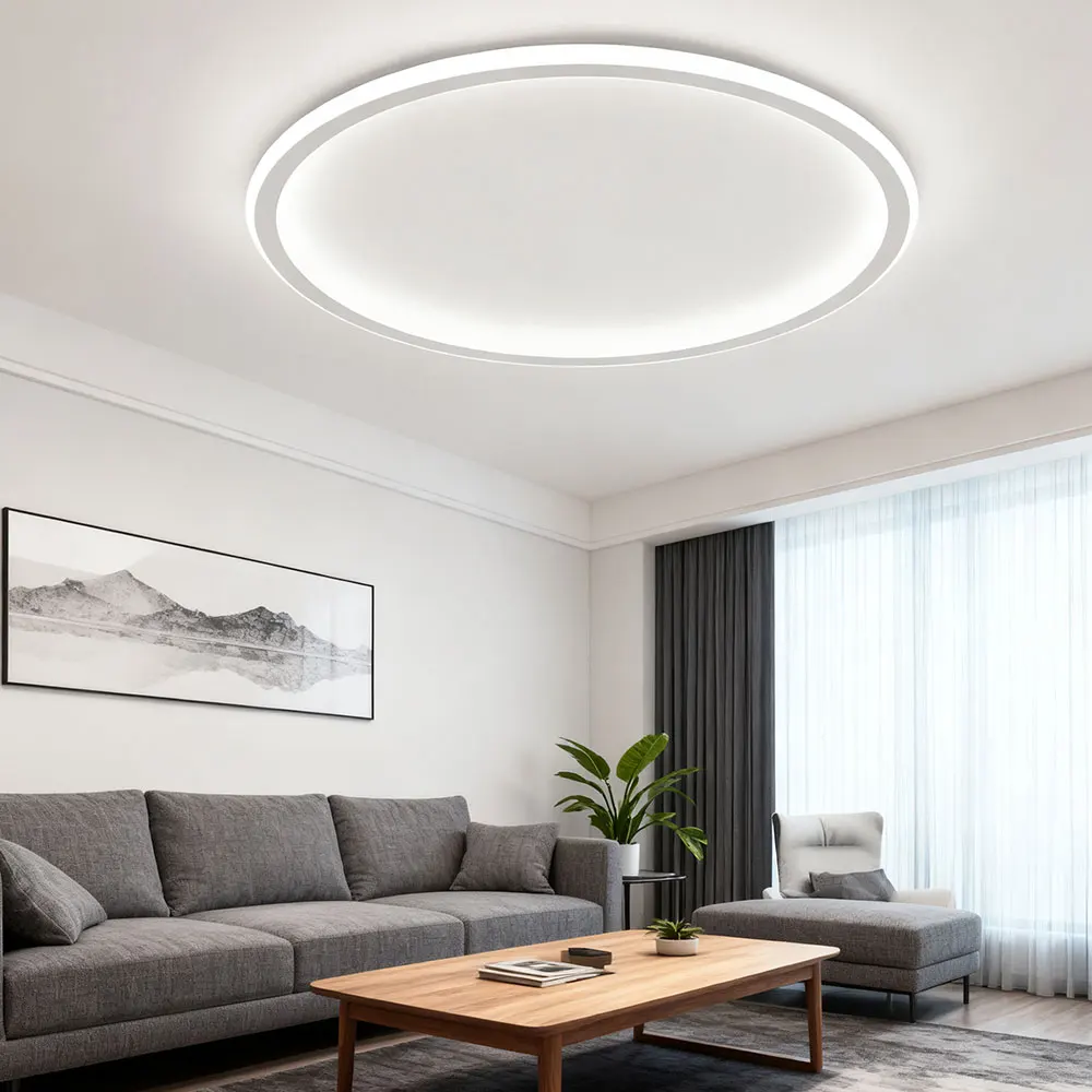 Nordic Minimalist LED Ceiling Light Round Remote Lamp Controlled for Bedroom Living Room Study Aisle Balcony Lighting Fixture
Nordic Minimalist LED Ceiling Light Round Remote Lamp Controlled for Bedroom Living Room Study Aisle Balcony Lighting Fixture