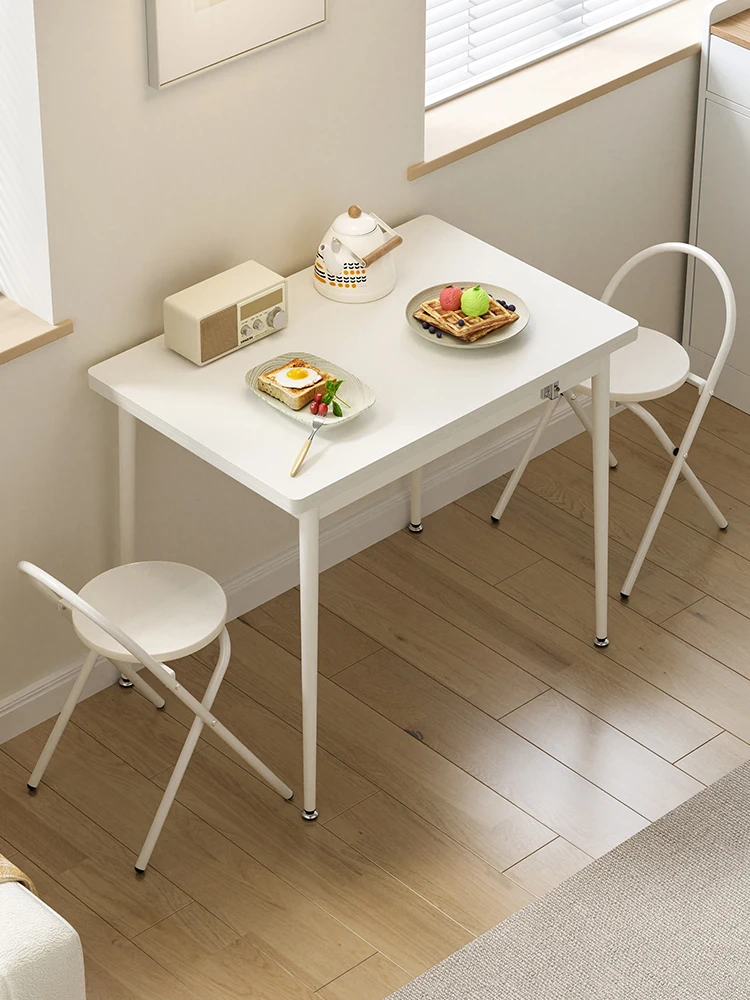 Folding dining table Household small apartment dining table Modern simple folding table
Folding dining table Household small apartment dining table Modern simple folding table