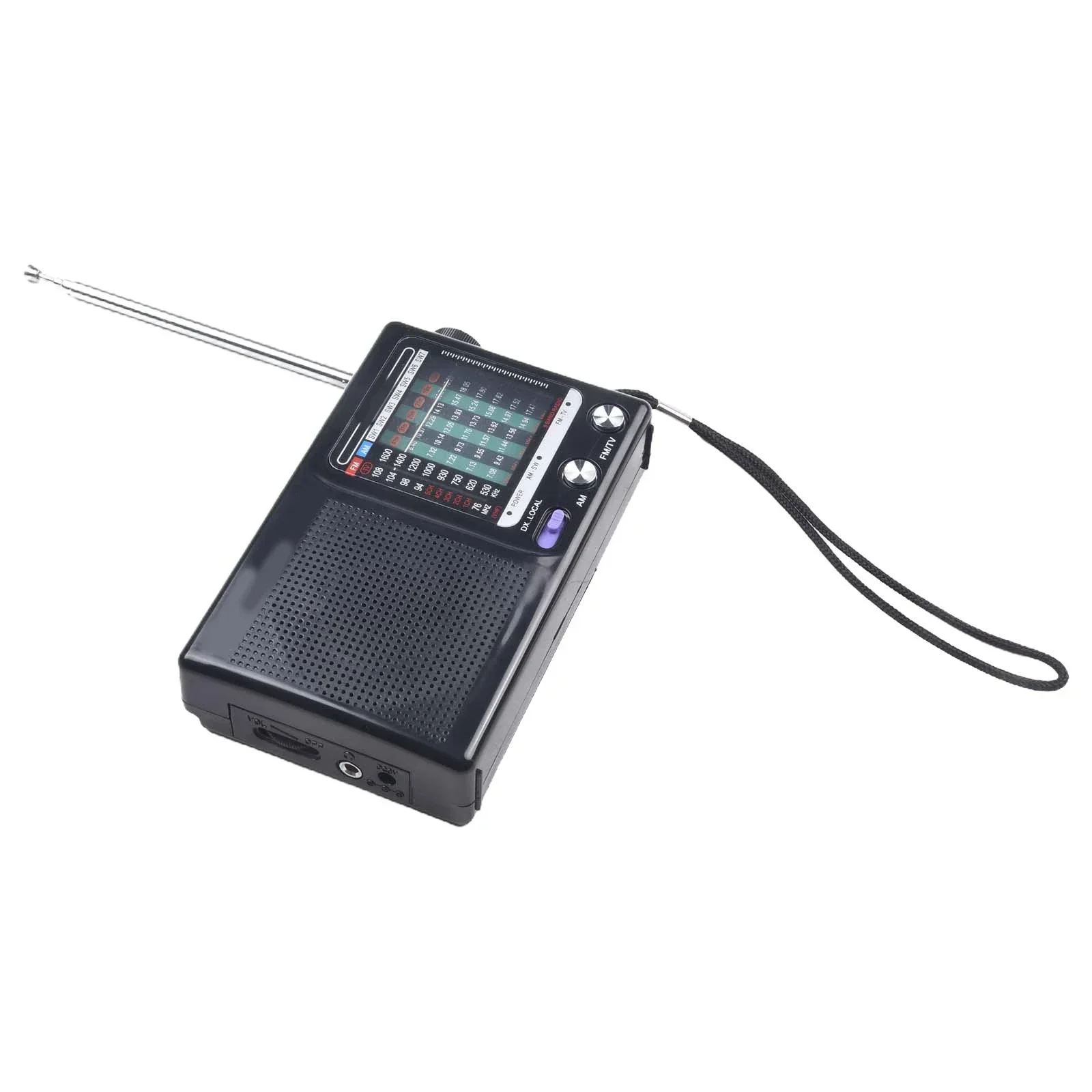 ABS AM FM Power Outlet Weather Radio Battery Powered Compact Design High Quality Sound Handheld HiFi Full Wave
ABS AM FM Power Outlet Weather Radio Battery Powered Compact Design High Quality Sound Handheld HiFi Full Wave