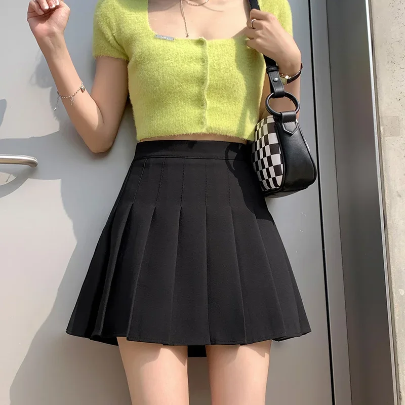 ITOOLIN Women Pleated Skirts Fashion Student A Line Faldas official new season High Waist Zipper Girls Dancing JK Mini Skirts
ITOOLIN Women Pleated Skirts Fashion Student A Line Faldas official new season High Waist Zipper Girls Dancing JK Mini Skirts