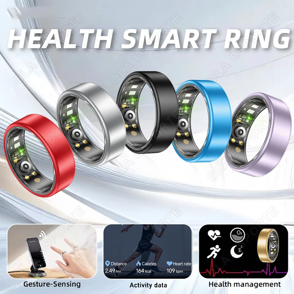 2026 New Smart Ring Bluetooth Waterproof Lightweight Health Monitoring Multiple Sports Modes Men Women Gifts For Andorid & IOS
2026 New Smart Ring Bluetooth Waterproof Lightweight Health Monitoring Multiple Sports Modes Men Women Gifts For Andorid & IOS