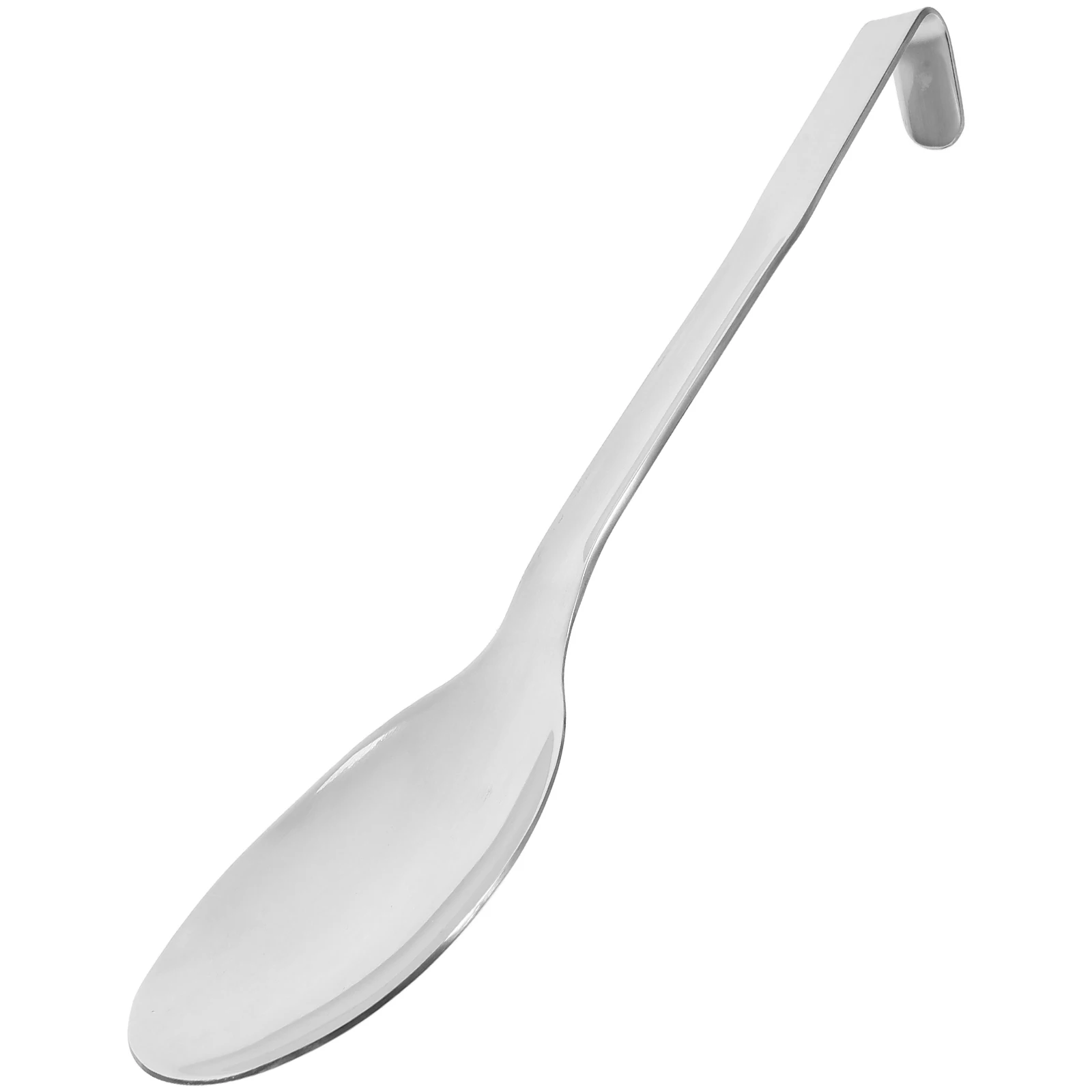 Stainless Steel Serving Spoon with Hook for Hot Cold Foods Practical Kitchen Utensil Large Multi Functional Tool
Stainless Steel Serving Spoon with Hook for Hot Cold Foods Practical Kitchen Utensil Large Multi Functional Tool