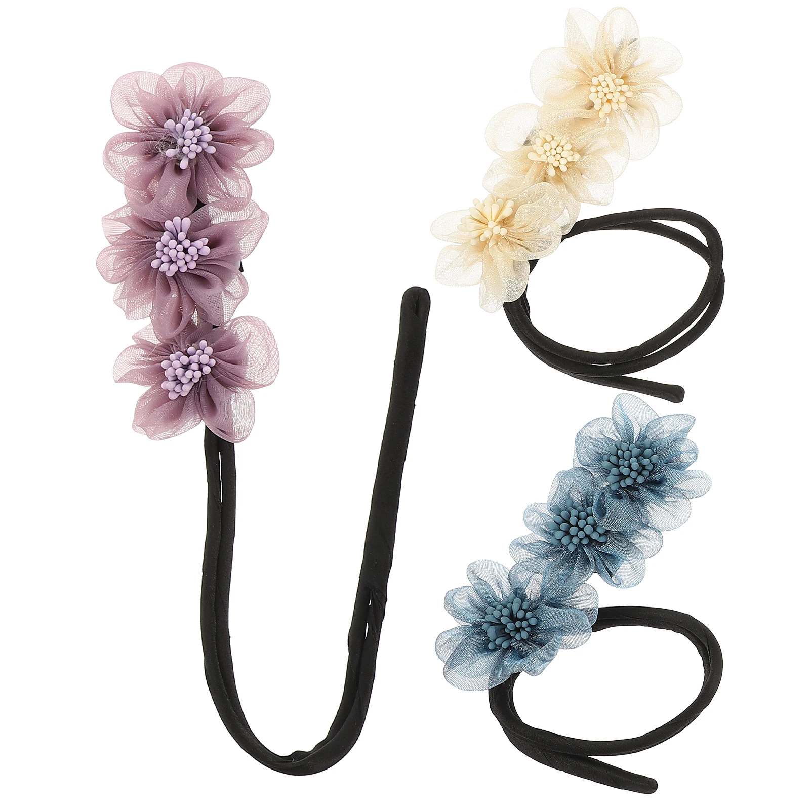 3pcs Maker Tools For Styling Elegant Easy Styling Plastic Flower Donut Shaper Lazy Curler Long Hair Accessories Hair Tools
3pcs Maker Tools For Styling Elegant Easy Styling Plastic Flower Donut Shaper Lazy Curler Long Hair Accessories Hair Tools