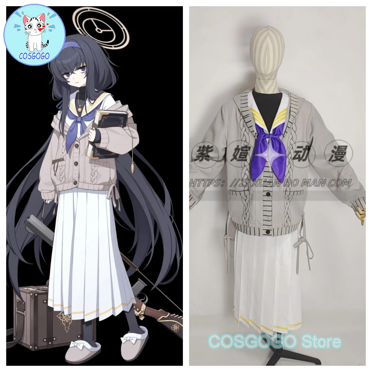 Game Blue Archive Kozeki Ui Cosplay Costume Women Cute Party Dress Suit Halloween Carnival Uniforms Anime Clothing Custom Made
Game Blue Archive Kozeki Ui Cosplay Costume Women Cute Party Dress Suit Halloween Carnival Uniforms Anime Clothing Custom Made