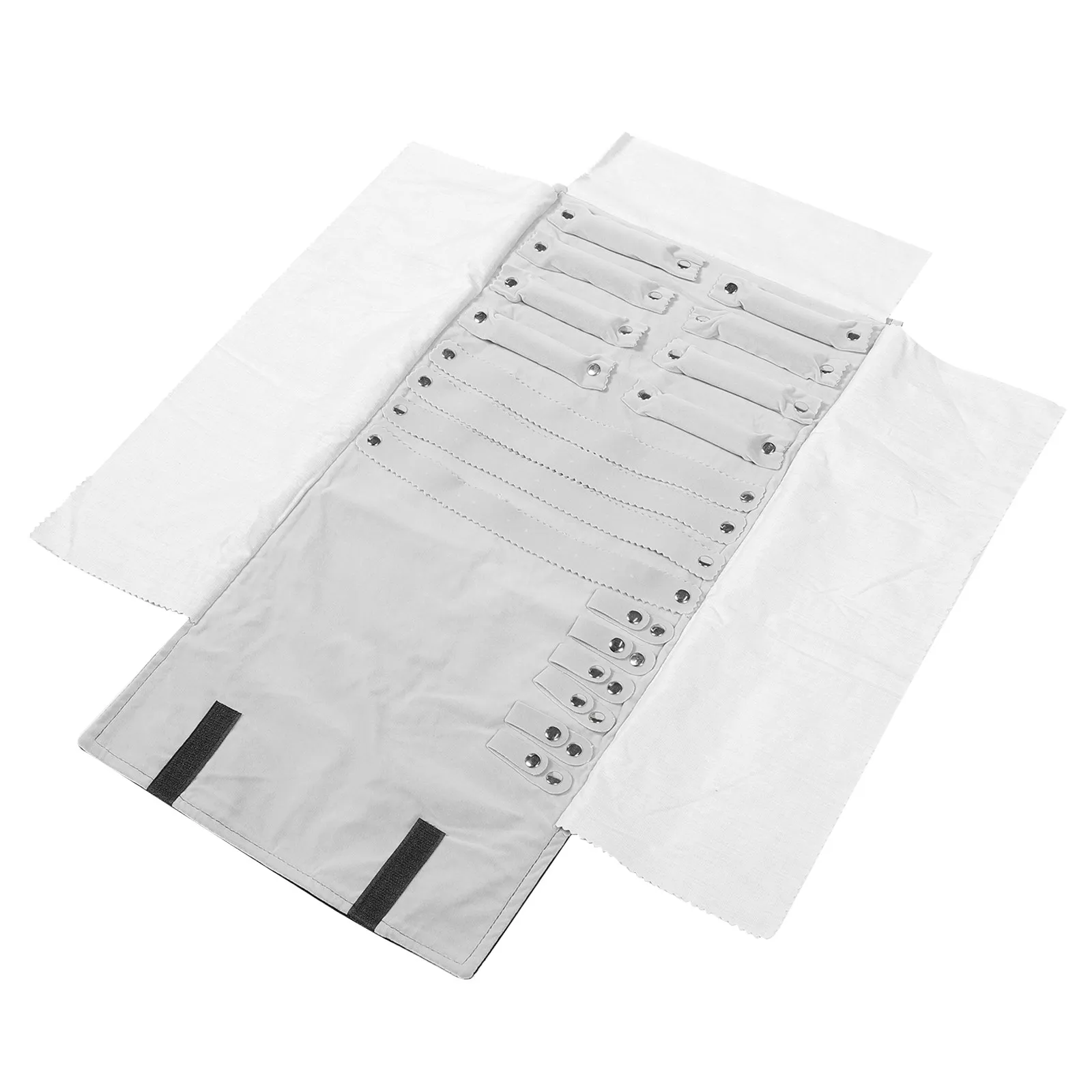 Роскошный органайзер для ювелирных украшений с серой подкладкой, для колец, серег, браслетов, дорожный мешочек для хранения украшений
Роскошный органайзер для ювелирных украшений с серой подкладкой, для колец, серег, браслетов, дорожный мешочек для хранения украшений