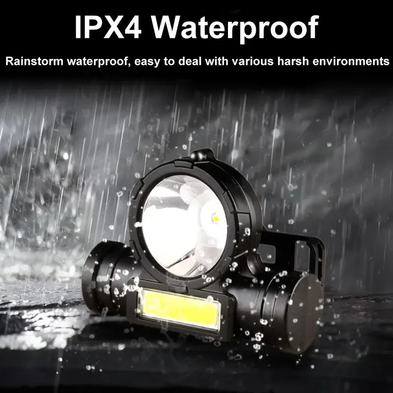 1pc Multifunction COB Charging LED Headlamp For Outdoor Hunting Fishing And Camping
1pc Multifunction COB Charging LED Headlamp For Outdoor Hunting Fishing And Camping