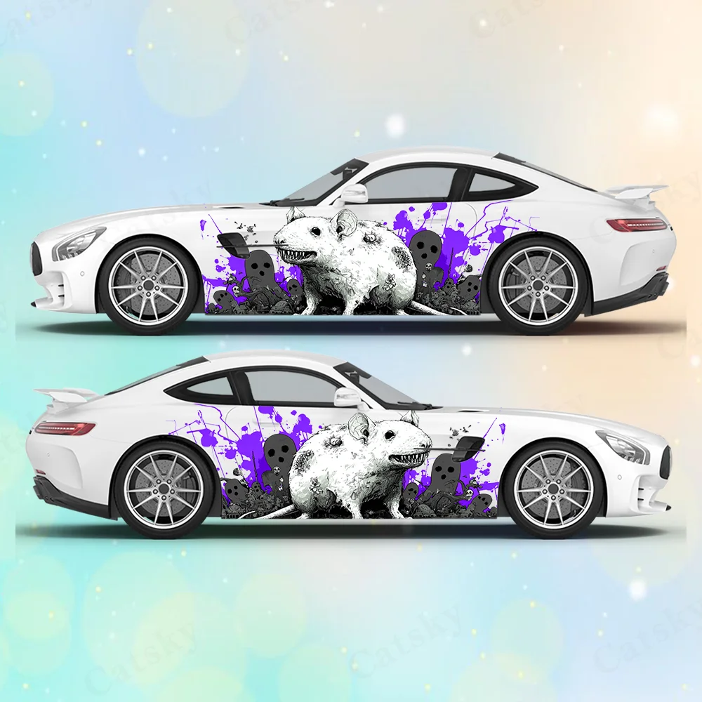 Horror Mouse Black Ghost Splash Car Vinyl Wraps Decal Anti Scratch Sticker Suitable for Trucks SUV Decor Auto Accessories Gift
Horror Mouse Black Ghost Splash Car Vinyl Wraps Decal Anti Scratch Sticker Suitable for Trucks SUV Decor Auto Accessories Gift