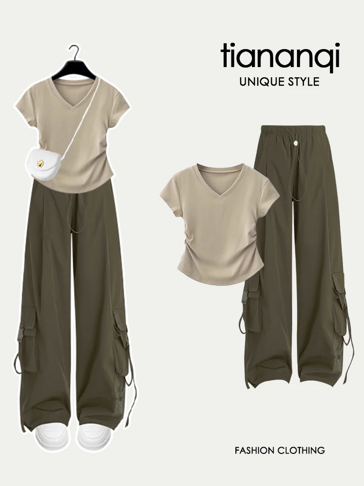 plus Size Women's American Retro Work Pants V-Ne Qui Dry Straight Leg Faionable Summer Workwear Casual Pants
plus Size Women's American Retro Work Pants V-Ne Qui Dry Straight Leg Faionable Summer Workwear Casual Pants