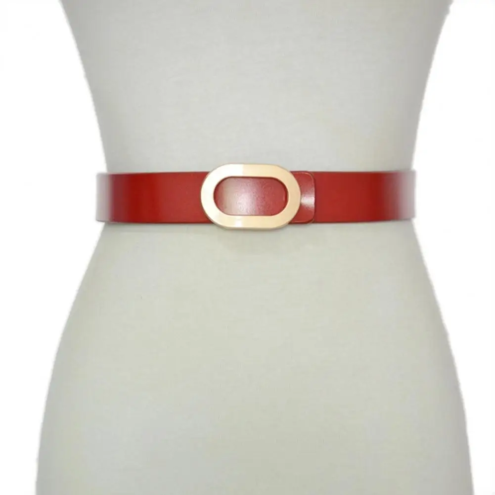 Faux Leather Belt Elastic Band Skinny Belt Durable Vintage Women's Belt Wide Faux Leather Adjustable with Metal for Shirts
Faux Leather Belt Elastic Band Skinny Belt Durable Vintage Women's Belt Wide Faux Leather Adjustable with Metal for Shirts