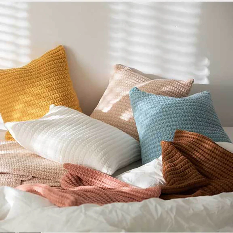 Nordic Soft Knit Pillow Cases Solid Color Butterfly Patterned Acrylic Pillow Cover Bedroom Bedside Decorative Pillowcase 45X45cm
Nordic Soft Knit Pillow Cases Solid Color Butterfly Patterned Acrylic Pillow Cover Bedroom Bedside Decorative Pillowcase 45X45cm