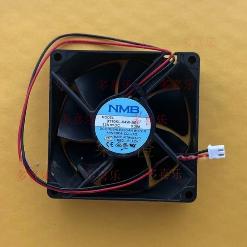 WW for NMB 3110KL-04W-B57 8025 DC12V 0.3A 8CM 2-Wire Dual Ball-Bearing Case Cooling Fan
WW for NMB 3110KL-04W-B57 8025 DC12V 0.3A 8CM 2-Wire Dual Ball-Bearing Case Cooling Fan