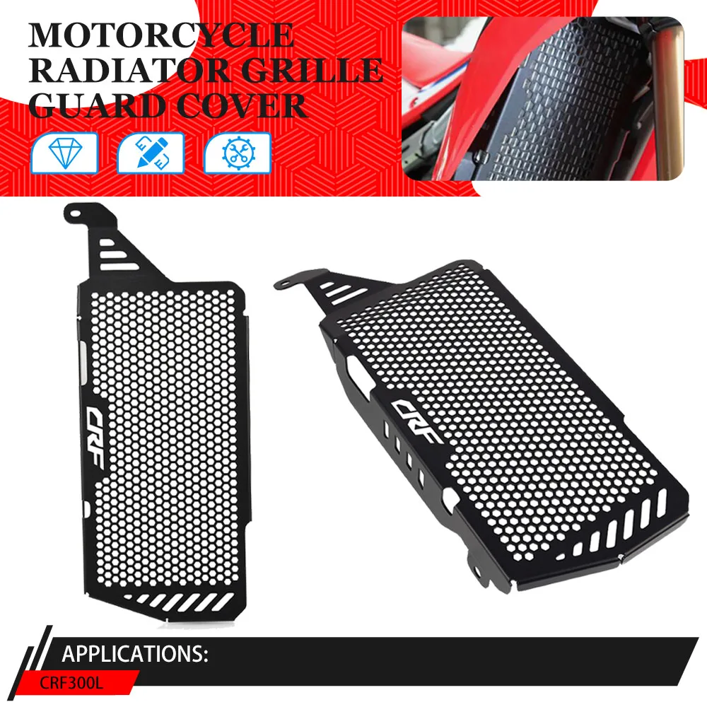 2023 CRF300L Aluminium Radiator Grille Guard Cover Protection For HONDA CRF 300L 300 CRF300 L 2022 2021 Motorcycle Accessories
2023 CRF300L Aluminium Radiator Grille Guard Cover Protection For HONDA CRF 300L 300 CRF300 L 2022 2021 Motorcycle Accessories