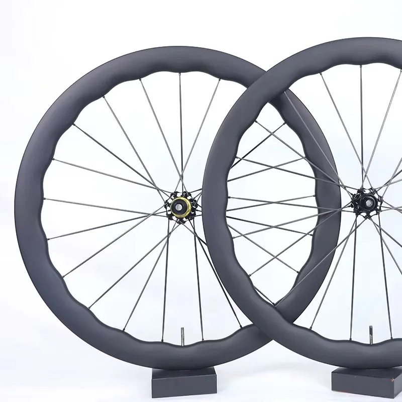 700c Road Bike Rim Disc Brake Full Carbon Fiber Bicycle Wheel Set C67DB-URD28-450SL
700c Road Bike Rim Disc Brake Full Carbon Fiber Bicycle Wheel Set C67DB-URD28-450SL