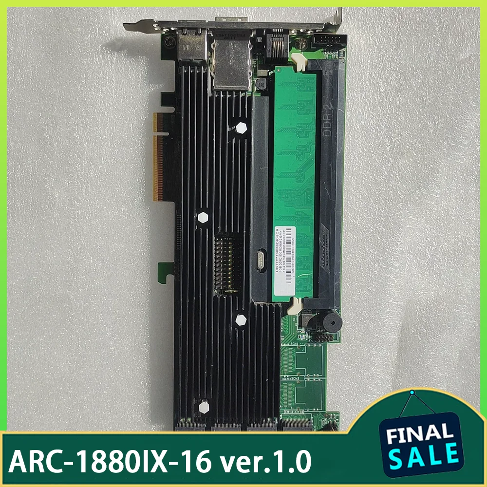 RAID Array Card ARC-1880IX-16 ver.1.0
RAID Array Card ARC-1880IX-16 ver.1.0