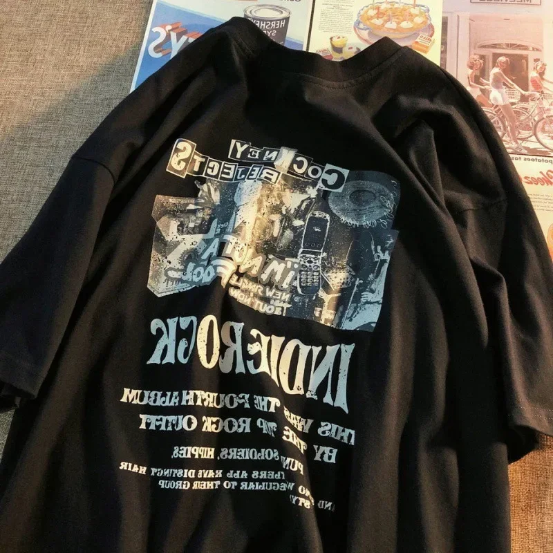 Vintage Oversized T Shirt Street Retro Summer Letters Short Sleeve Casual Hip Hop Harajuku Female T-shirts Clothes Y2k Punk Tee
Vintage Oversized T Shirt Street Retro Summer Letters Short Sleeve Casual Hip Hop Harajuku Female T-shirts Clothes Y2k Punk Tee
