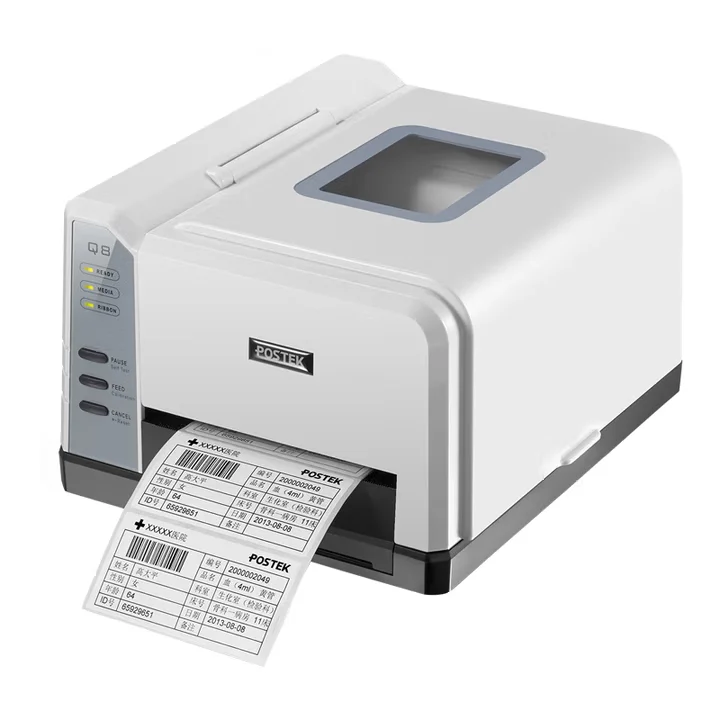 Original POSTEK in Stock 203dpi Thermal Label Barcode Printer Q8 RS-232 Serial USB Compact Barcode Label Printer
Original POSTEK in Stock 203dpi Thermal Label Barcode Printer Q8 RS-232 Serial USB Compact Barcode Label Printer