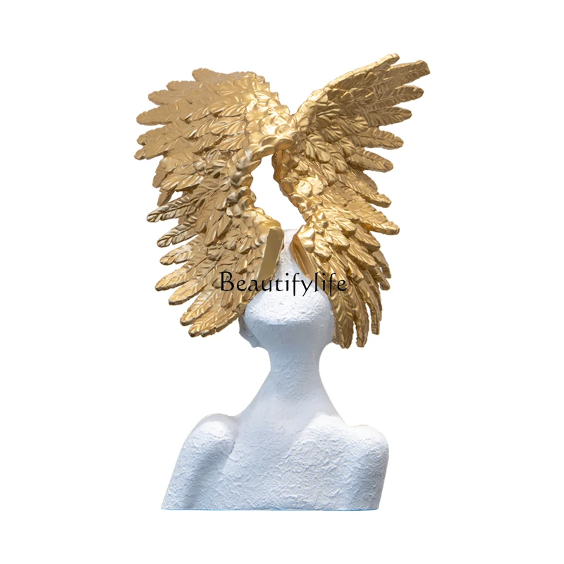 Wabi Stillwind Creative Angel Abstract Character Sculpture Hotel Sales Office Artwork Soft Decoration
Wabi Stillwind Creative Angel Abstract Character Sculpture Hotel Sales Office Artwork Soft Decoration