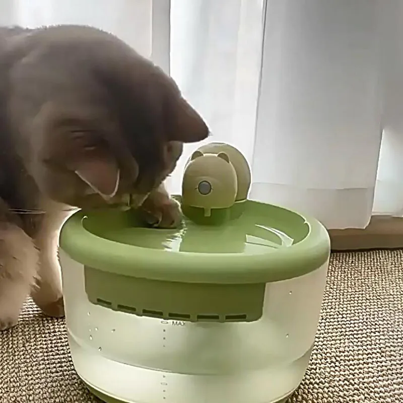 2L Rechargable Wireless Automatic Cat Drinking Fountain Sensor System Pet Water Feeder 2200mAh Internal Battery Dogs Fountain
2L Rechargable Wireless Automatic Cat Drinking Fountain Sensor System Pet Water Feeder 2200mAh Internal Battery Dogs Fountain