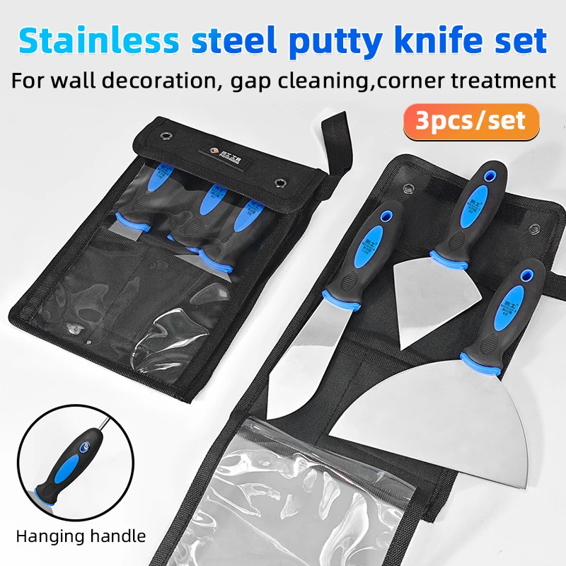 3 шт./компл., шпатель из нержавеющей стали, скребок, лопата, инструменты для рисования, строительные инструменты, бытовая промышленная уборка
3 шт./компл., шпатель из нержавеющей стали, скребок, лопата, инструменты для рисования, строительные инструменты, бытовая промышленная уборка