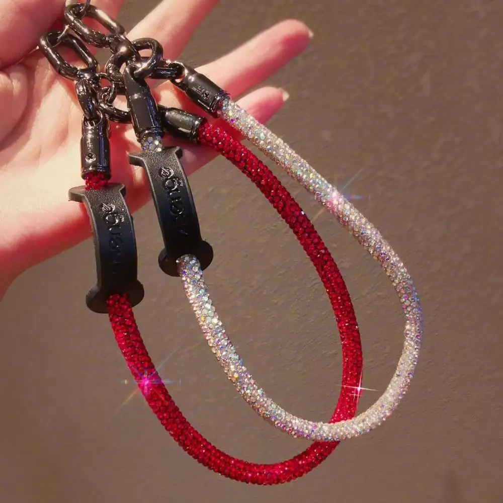 Hanging Cord Glitter Rhinestone Phone Lanyard Handheld Short Wrist Style Diamond Phone Rope Anti Loss Luxury Mobile Phone Chain
Hanging Cord Glitter Rhinestone Phone Lanyard Handheld Short Wrist Style Diamond Phone Rope Anti Loss Luxury Mobile Phone Chain